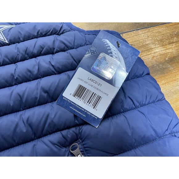NFL Dallas Cowboys Puffer Vest Youth XL NFL Football Team Apparel Unisex NWT - Picture 5 of 12